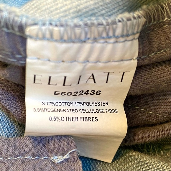 ELLIATT Country Braided Denim Jumpsuit, Size XL, NWT - Picture 8 of 10